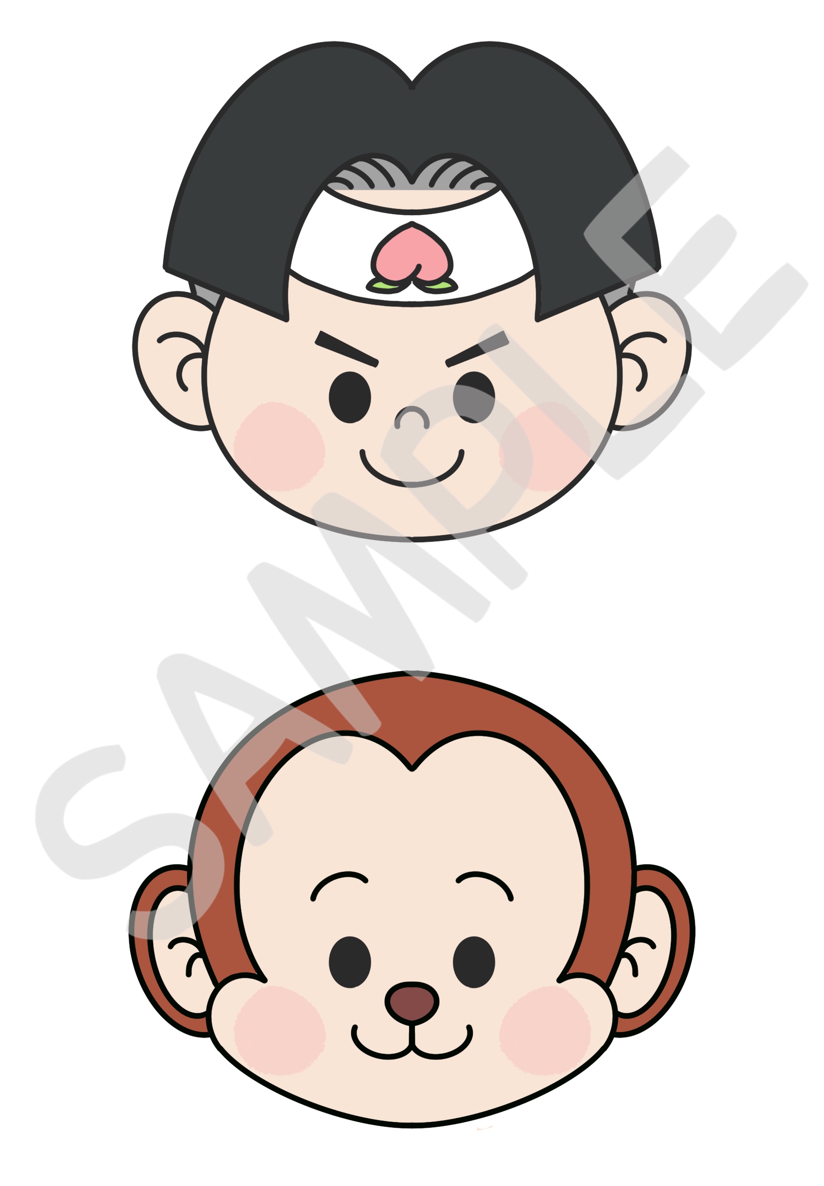 【桃太郎】登場人物イラスト無料ダウンロード | 可愛くできたから見て！使って！